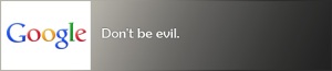 شعار تبلیغاتی گوگل:Don't be evil